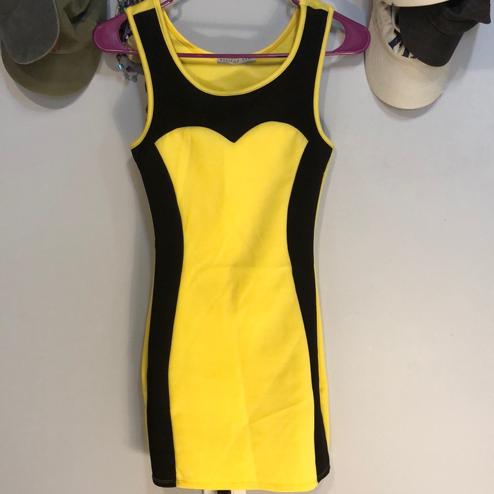 Black & Yellow Dress